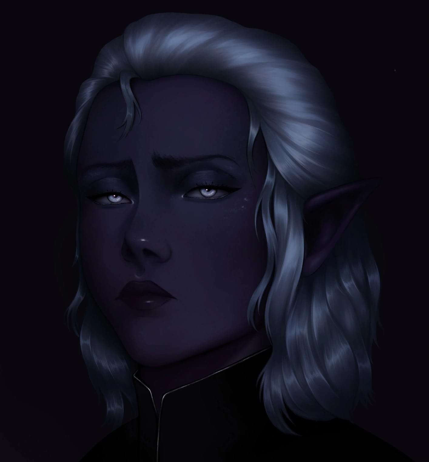 Dark Elf Portrait